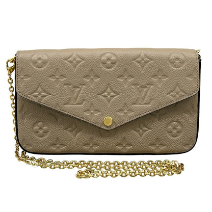 Louis Vuitton Wallet Monogram Empreinte Pochette Felice Tartrail Chain Leather