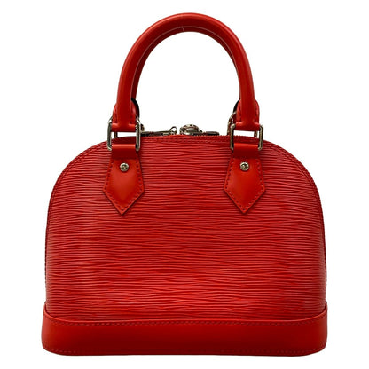 Louis Vuitton Handbag Epi Alma BB Kokuriko Leather — view 3