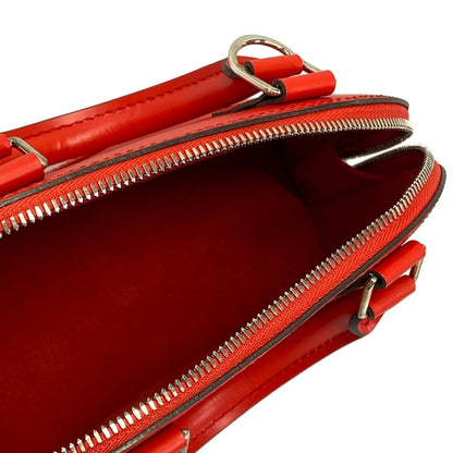 Louis Vuitton Handbag Epi Alma BB Kokuriko Leather — view 7