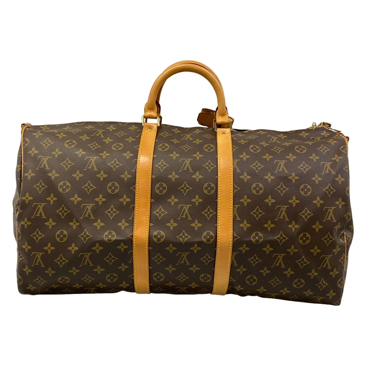Louis Vuitton Boston Bag Monogram Keepall Bandouliere 55 — view 3