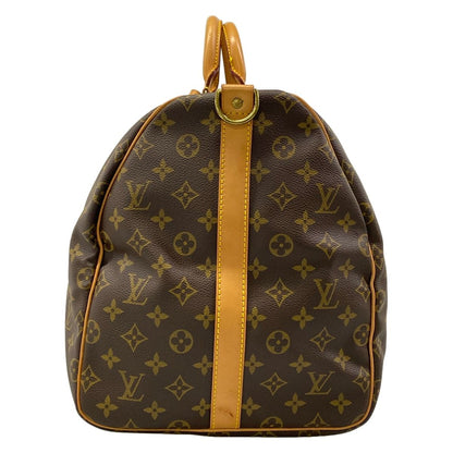 Louis Vuitton Boston Bag Monogram Keepall Bandouliere 55 — view 4