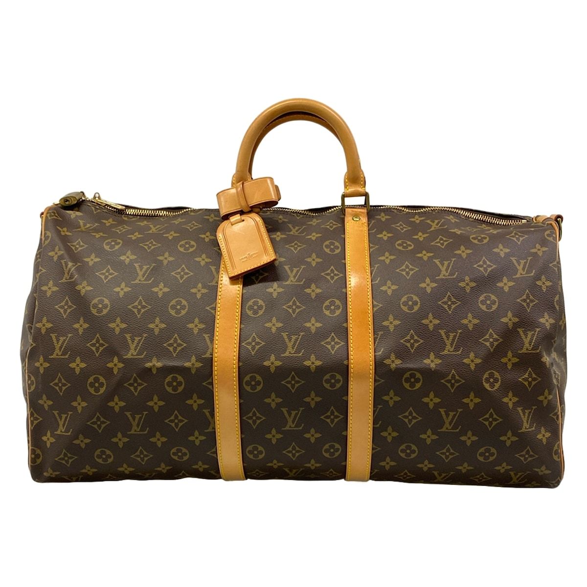 Louis Vuitton Boston Bag Monogram Keepall Bandouliere 55