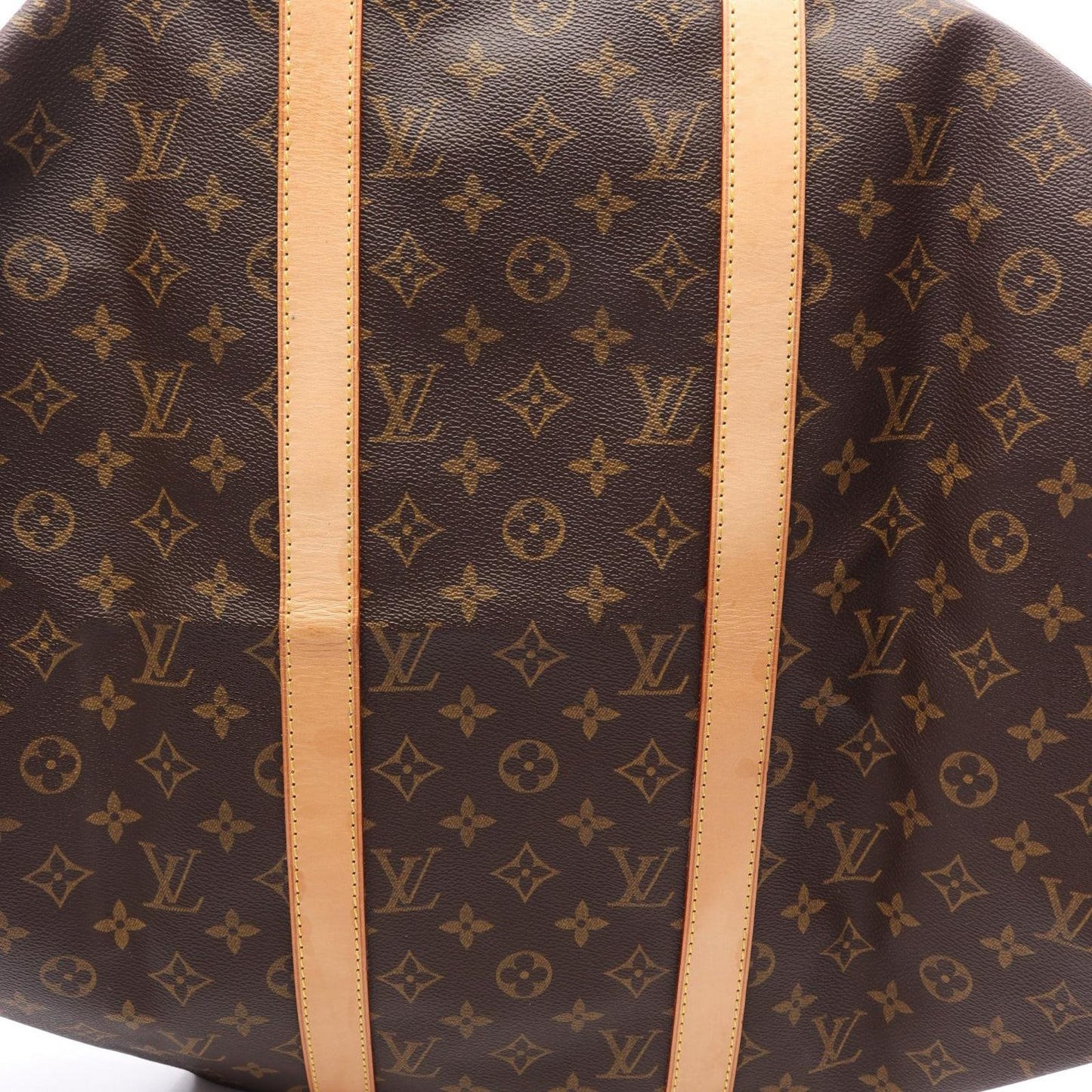 Louis Vuitton Boston Bag Keepall 50 Monogram Leather — view 6
