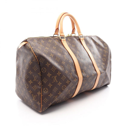 Louis Vuitton Boston Bag Keepall 50 Monogram Leather — view 2