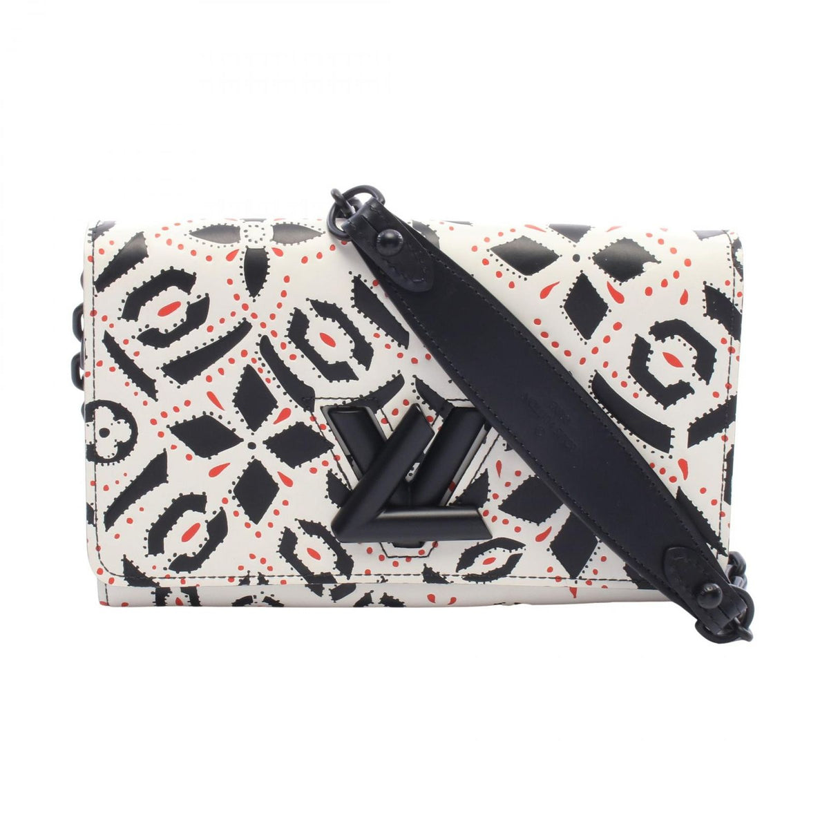 Louis Vuitton Shoulder Bag Portefeuille Twist Leather Chain