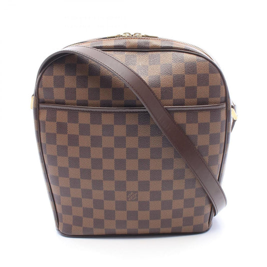 Louis Vuitton Shoulder Bag Ipanema GM Damier Ebene Leather