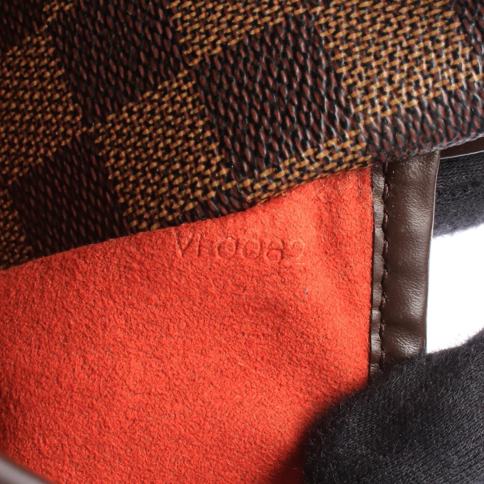 Louis Vuitton Shoulder Bag Ipanema GM Damier Ebene Leather — view 5