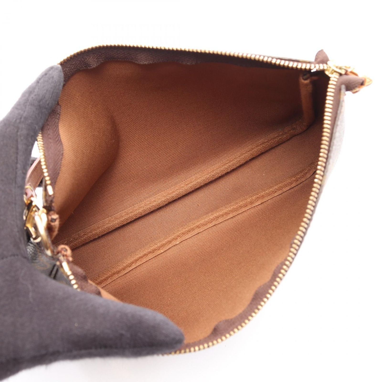 Louis Vuitton Handbag Pochette Soir Monogram Leather — view 3