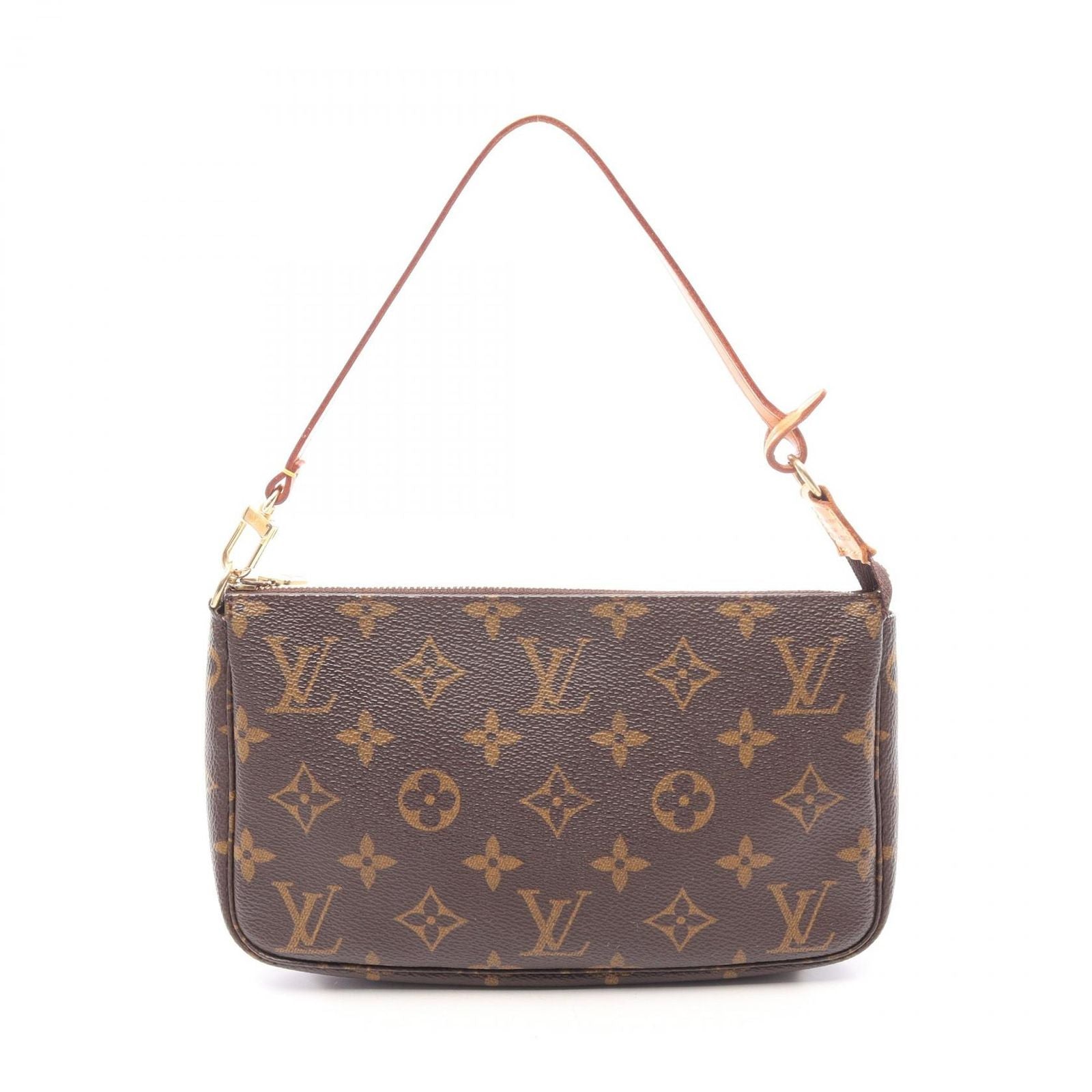 Louis Vuitton Handbag Pochette Soir Monogram Leather