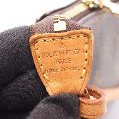 Louis Vuitton Handbag Pochette Soir Monogram Leather — view 4