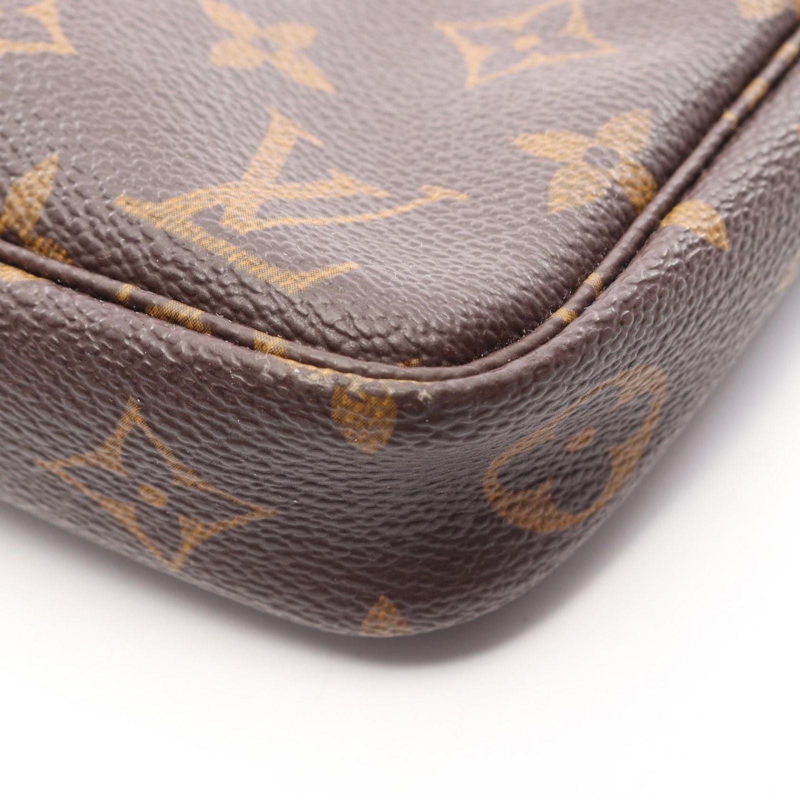 Louis Vuitton Handbag Pochette Soir Monogram Leather — view 6