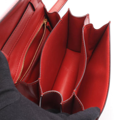 Celine Shoulder Bag Classic Small Red Leather — view 3