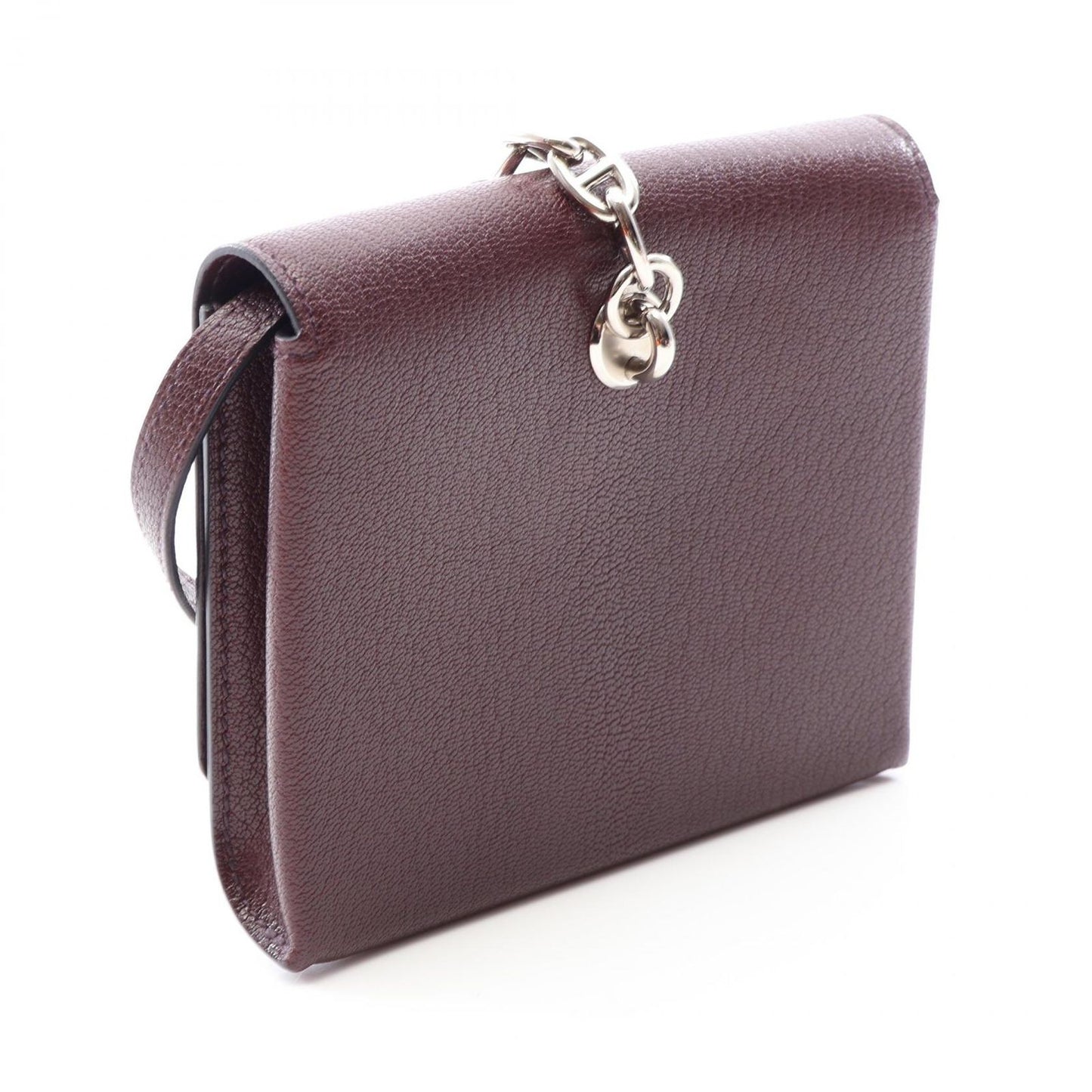 Hermes Shoulder Bag Chaine D'ancre to Go Compact Rouge Series Leather — view 2