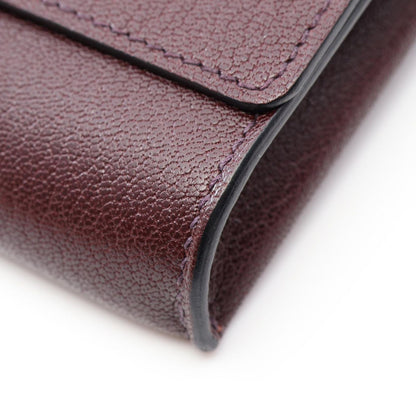 Hermes Shoulder Bag Chaine D'ancre to Go Compact Rouge Series Leather — view 7