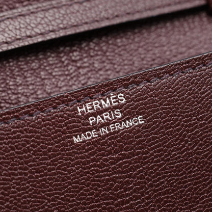 Hermes Shoulder Bag Chaine D'ancre to Go Compact Rouge Series Leather — view 4