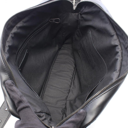 Bottega Veneta Shoulder Bag Intrecciato Black Leather — view 3