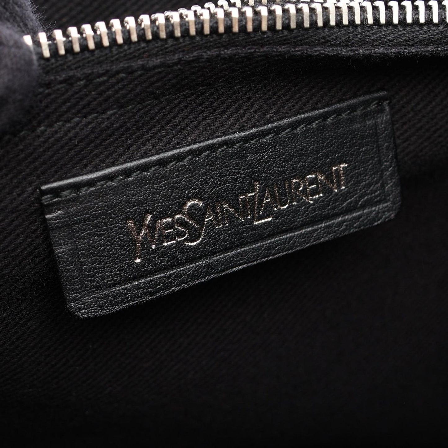 Saint Laurent Handbag Muse Two Mini 2-Way Black Leather Small — view 4