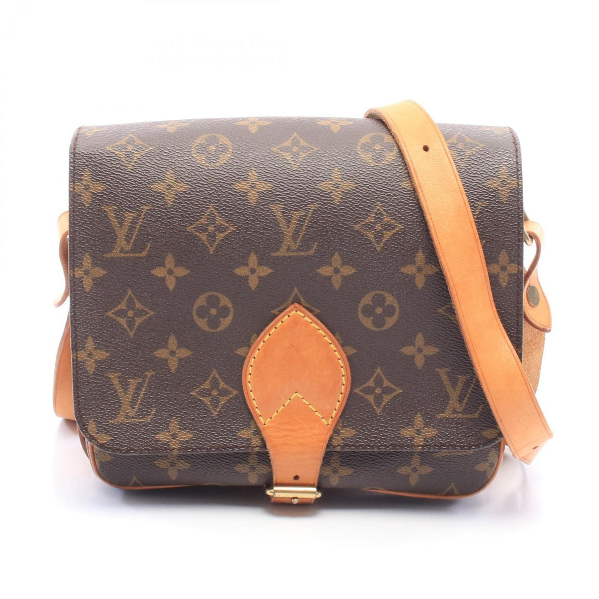 Louis Vuitton Shoulder Bag Cartesiere MM Leather
