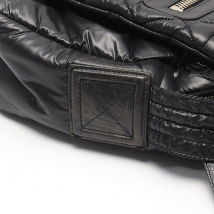 Chanel Shoulder Bag Coco Cocoon Small Messenger Black Nylon Leather — view 7