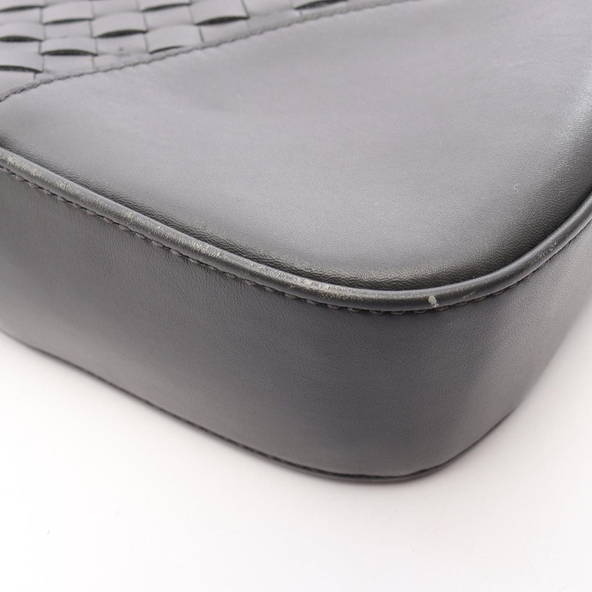 Bottega Veneta Tote Bag Intrecciato VN Acattle Dark Gray Leather — view 5
