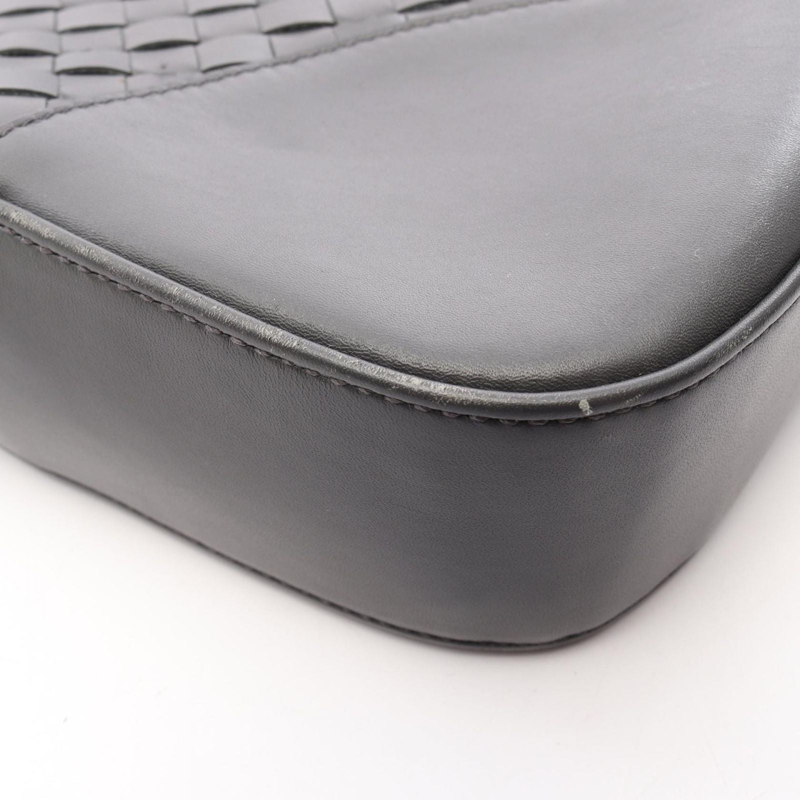 Bottega Veneta Tote Bag Intrecciato VN Acattle Dark Gray Leather — view 5