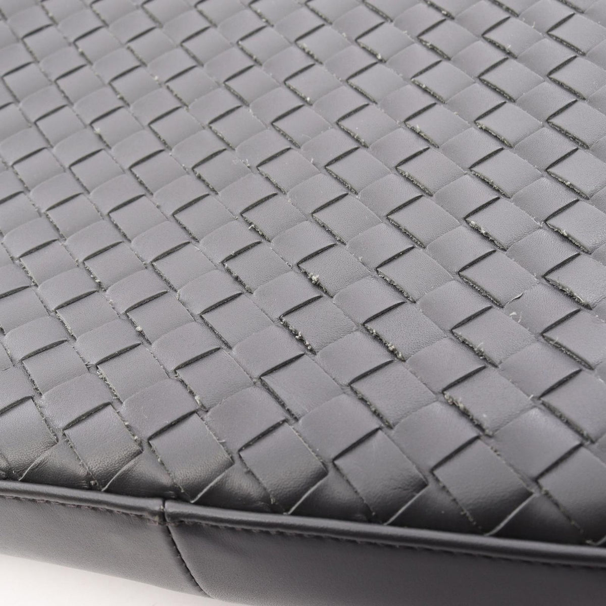 Bottega Veneta Tote Bag Intrecciato VN Acattle Dark Gray Leather — view 7