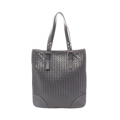 Bottega Veneta Tote Bag Intrecciato VN Acattle Dark Gray Leather