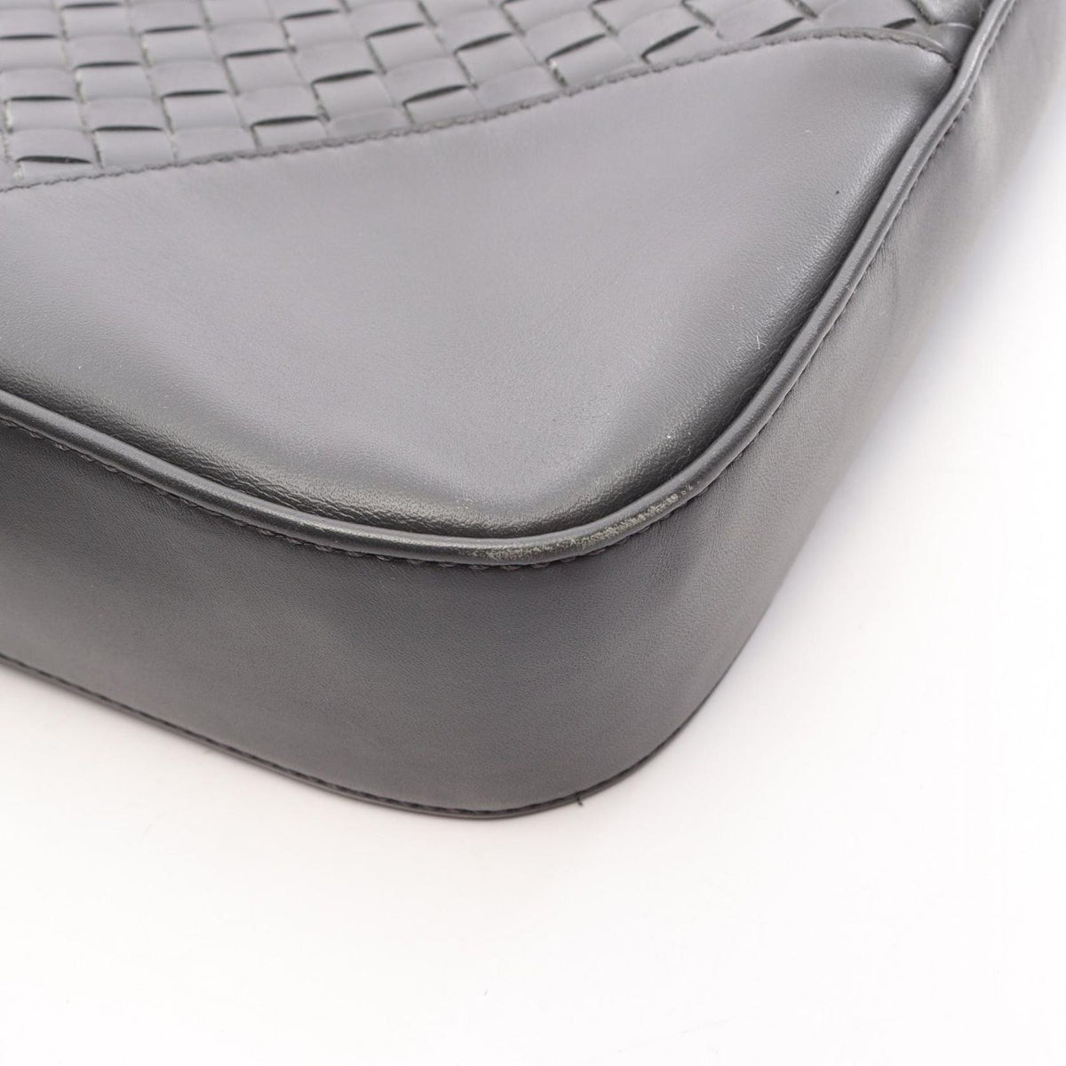 Bottega Veneta Tote Bag Intrecciato VN Acattle Dark Gray Leather — view 6