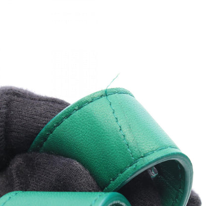 Bottega Veneta Shoulder Bag Cassette Green Lambskin — view 8
