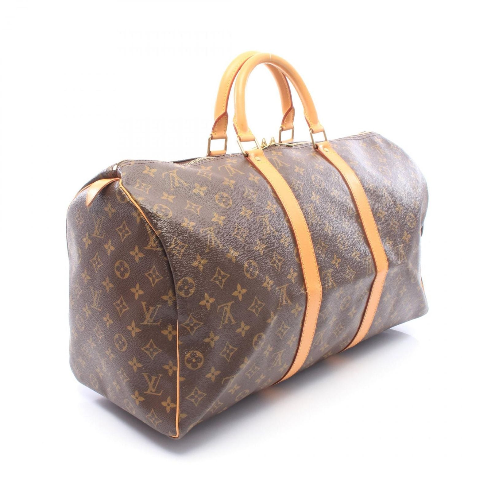 Louis Vuitton Boston Bag Keepall 50 Leather — view 2