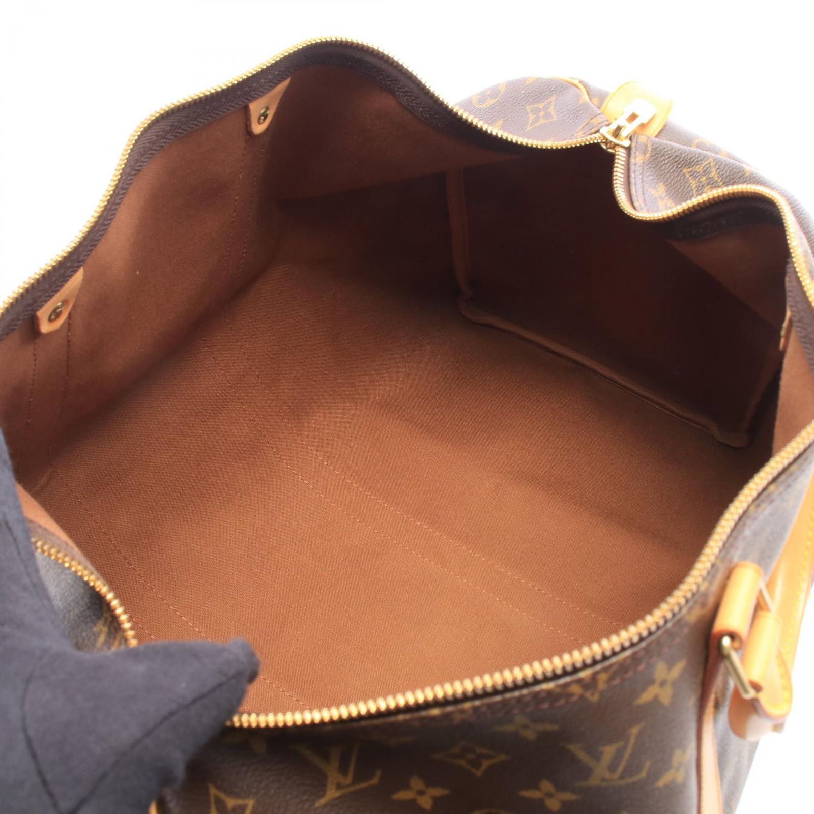 Louis Vuitton Boston Bag Keepall 50 Leather — view 3