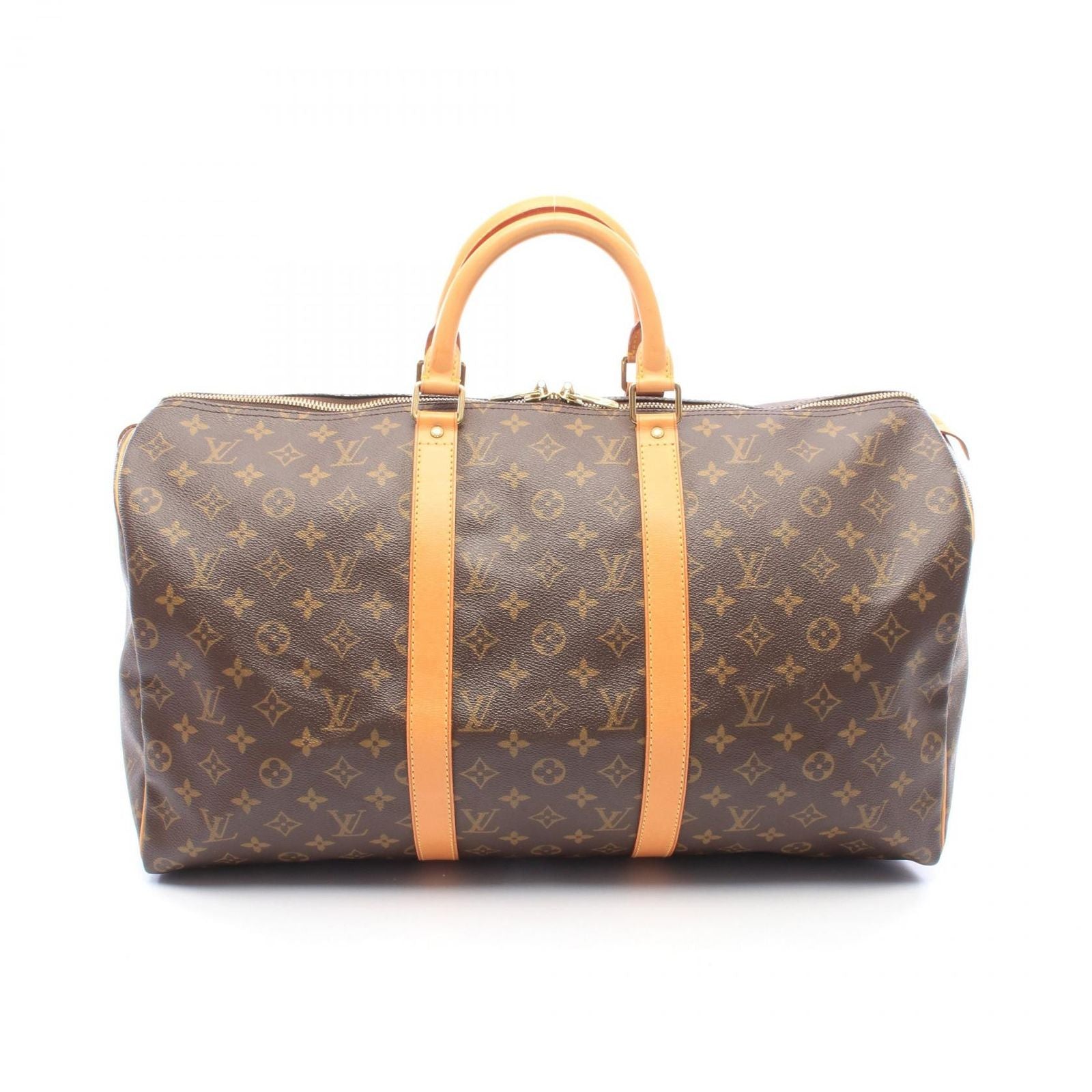 Louis Vuitton Boston Bag Keepall 50 Leather