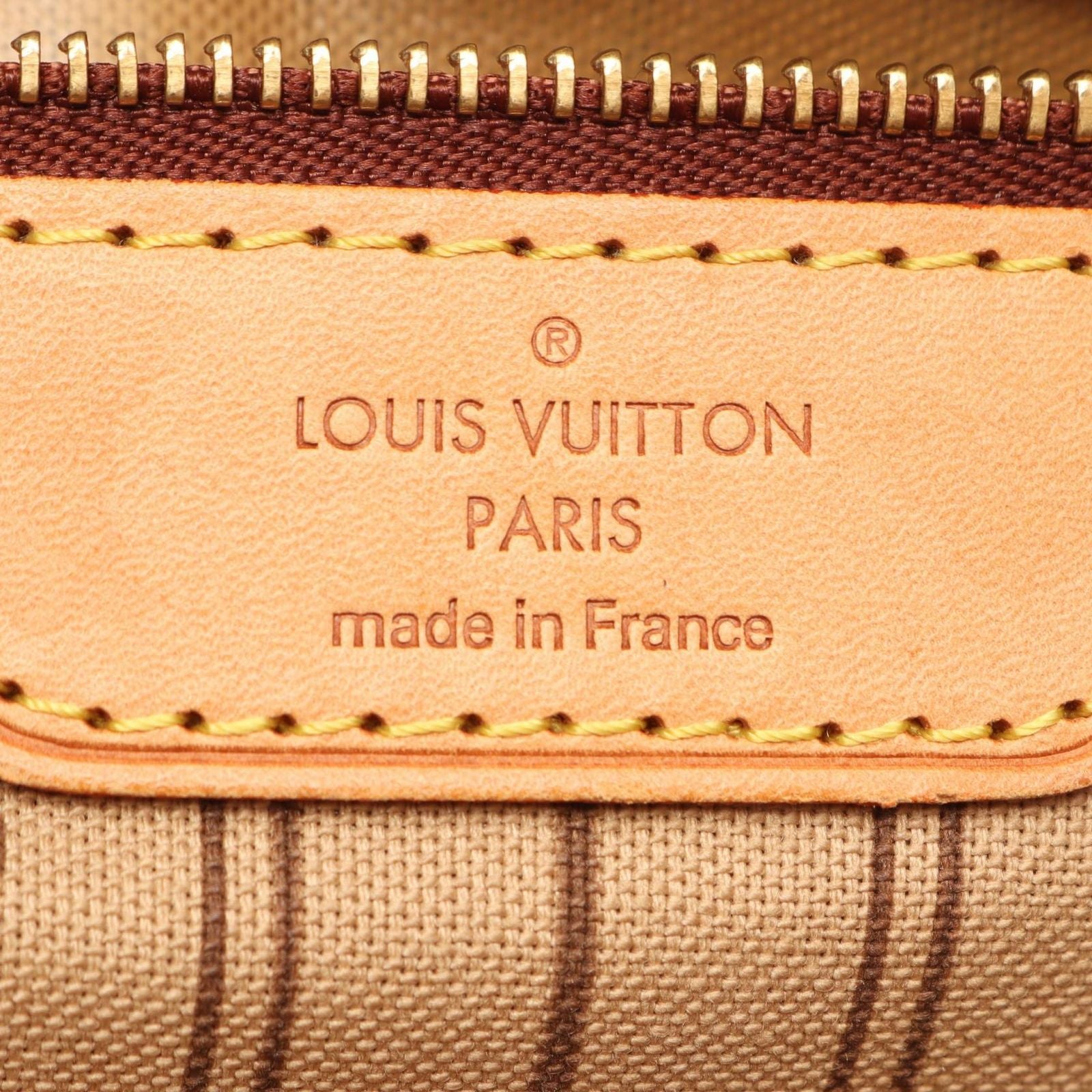 Louis Vuitton Tote Bag Neverfull MM Leather — view 4