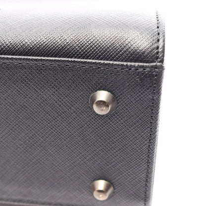 Saint Laurent Tote Bag Black Leather — view 7