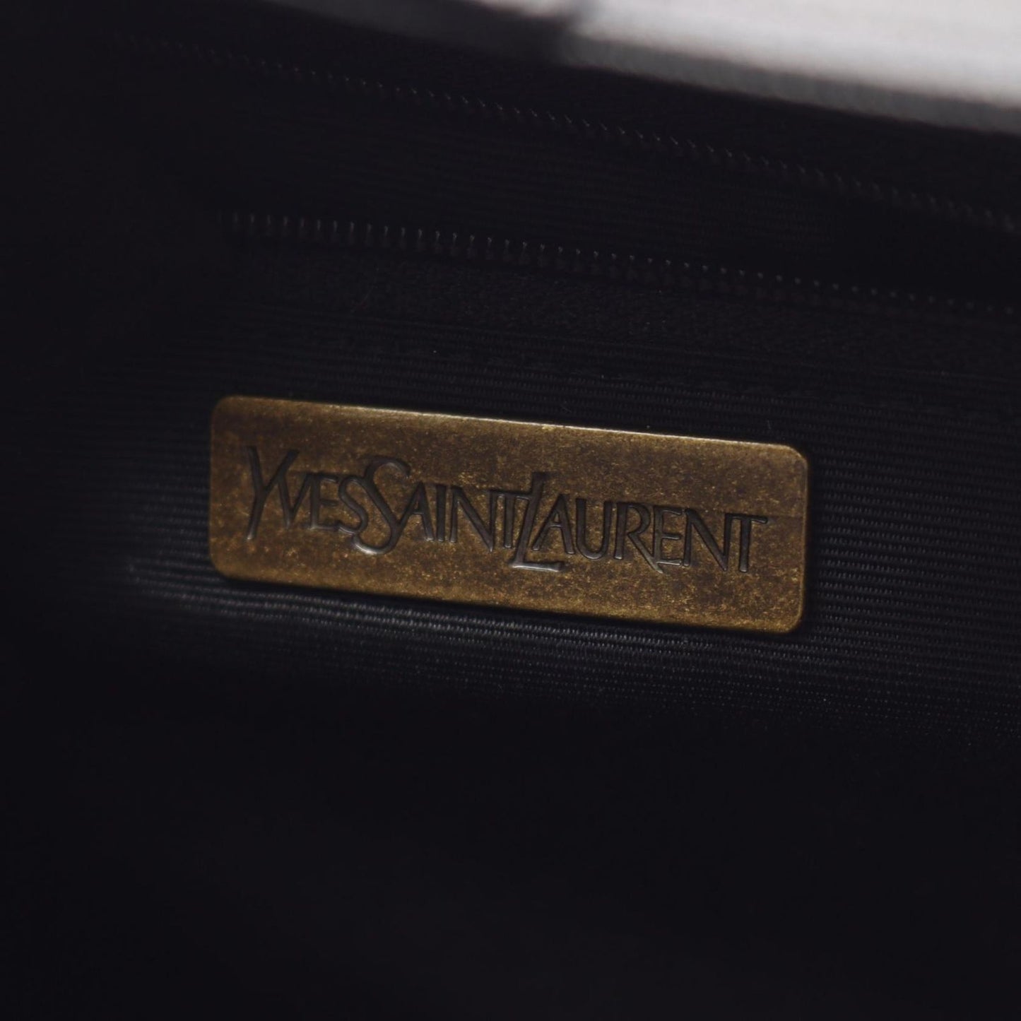 Saint Laurent Tote Bag Black Leather — view 4