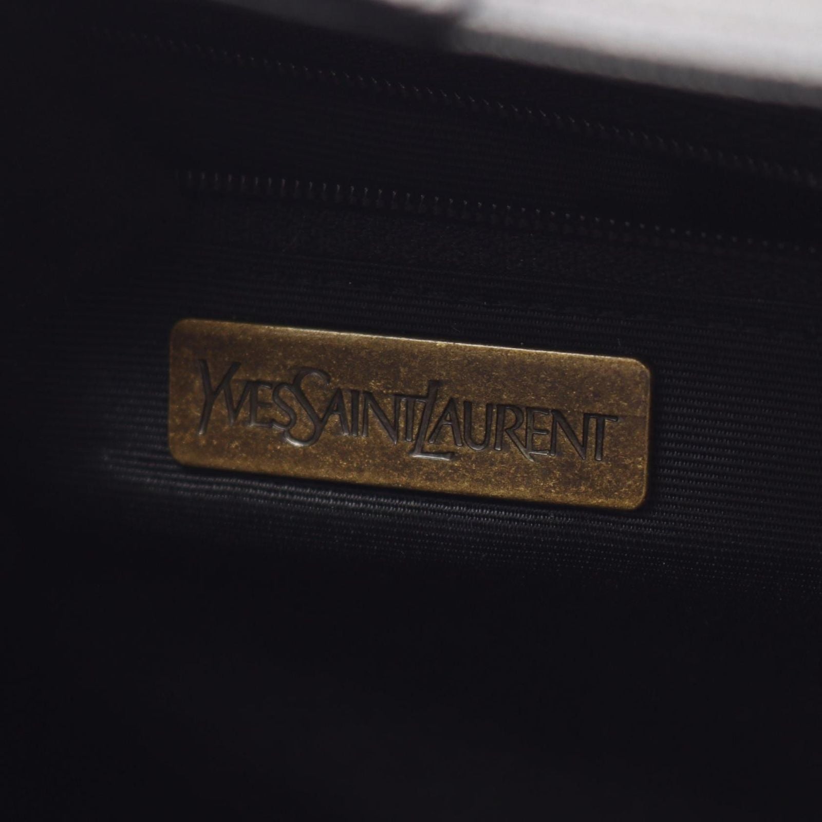 Saint Laurent Tote Bag Black Leather — view 4