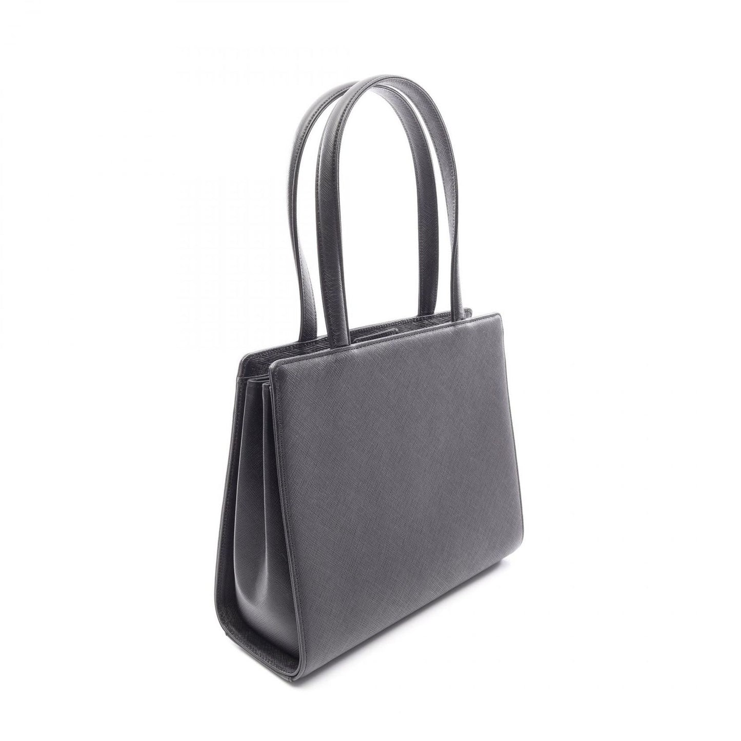 Saint Laurent Tote Bag Black Leather — view 2