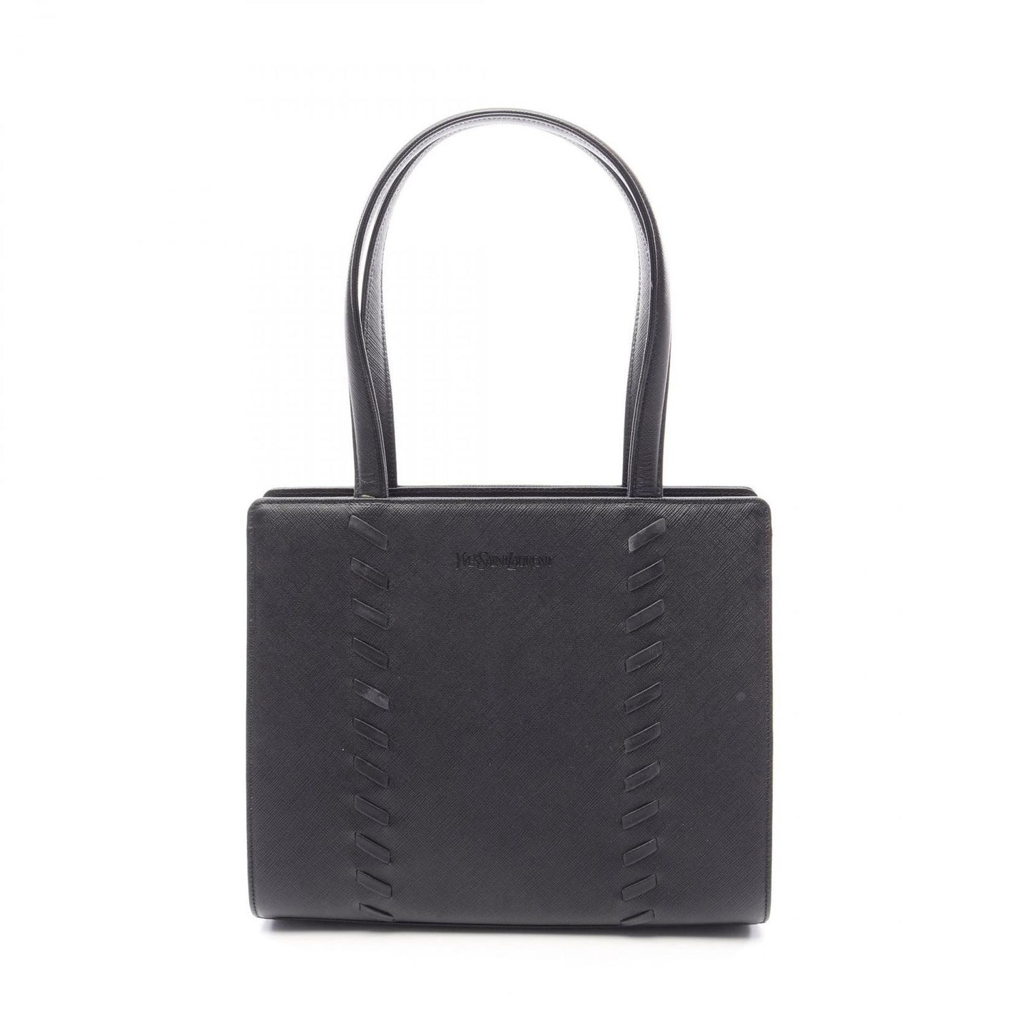 Saint Laurent Tote Bag Black Leather