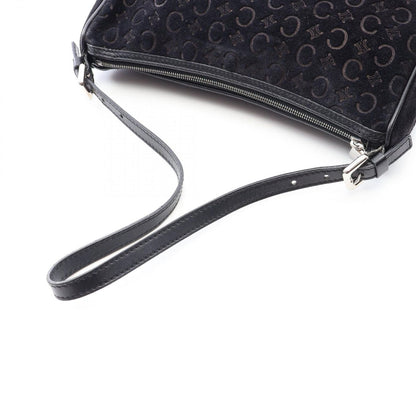 Celine Handbag C Macadam Black Suede Leather — view 5