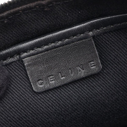 Celine Handbag C Macadam Black Suede Leather — view 4