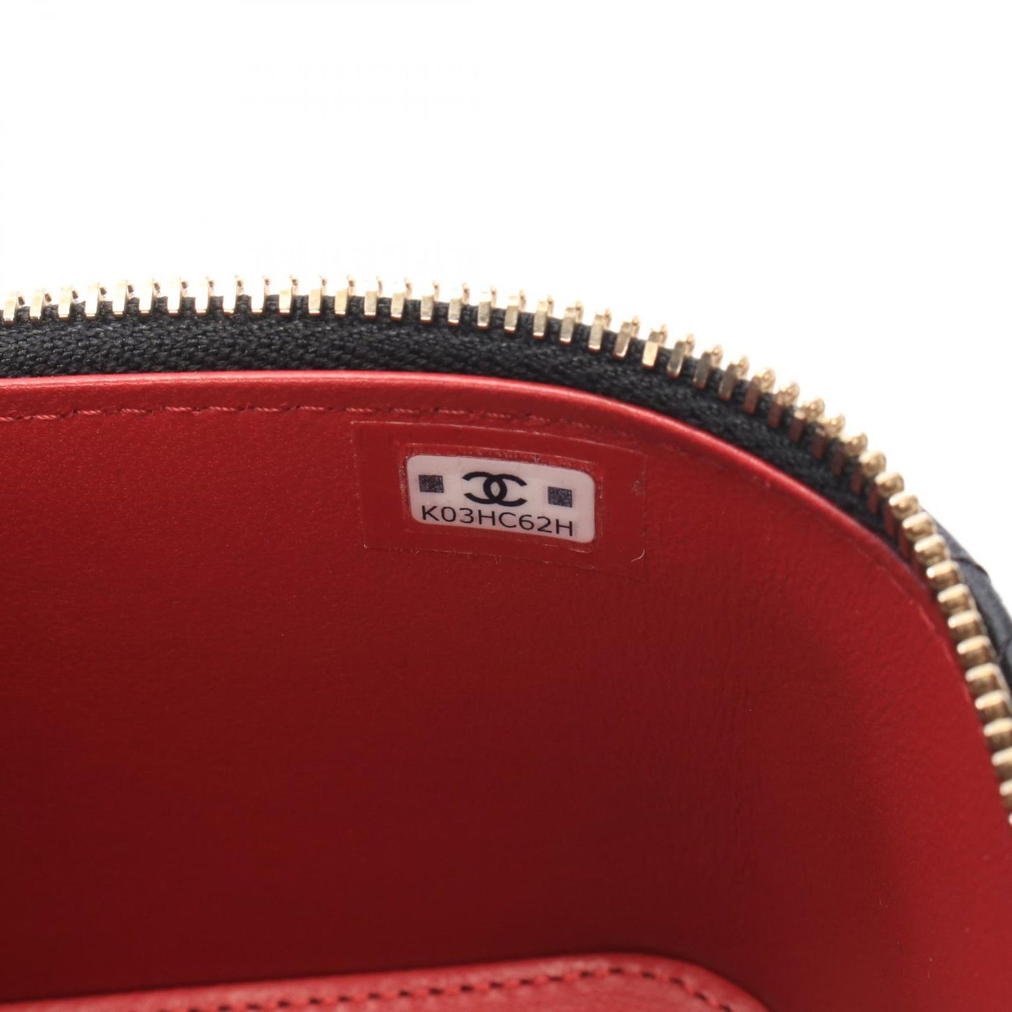 Chanel Shoulder Bag Quilted Vanity Black Lambskin Chain — view 5