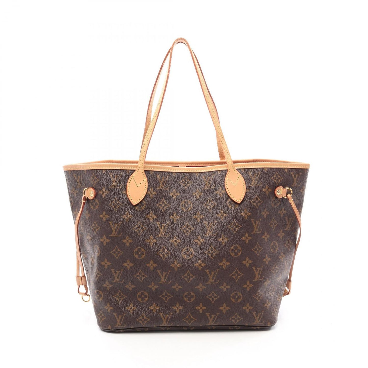 Louis Vuitton Tote Bag Neverfull MM Pivoine Canvas Leather