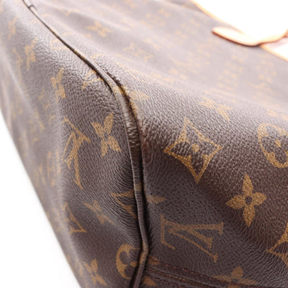 Louis Vuitton Tote Bag Neverfull MM Pivoine Canvas Leather — view 6