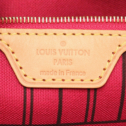 Louis Vuitton Tote Bag Neverfull MM Pivoine Canvas Leather — view 4
