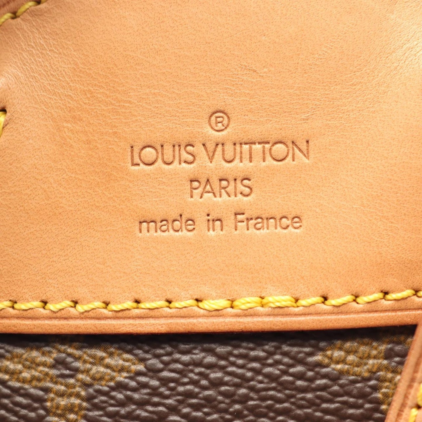 Louis Vuitton Backpack Montsouris MM Leather — view 4