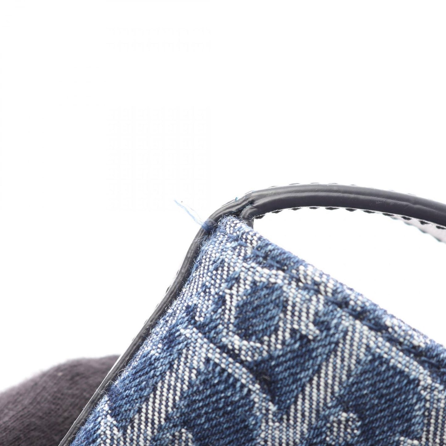 Dior Tote Bag Toujour Oblique Large Denim Blue Navy — view 7