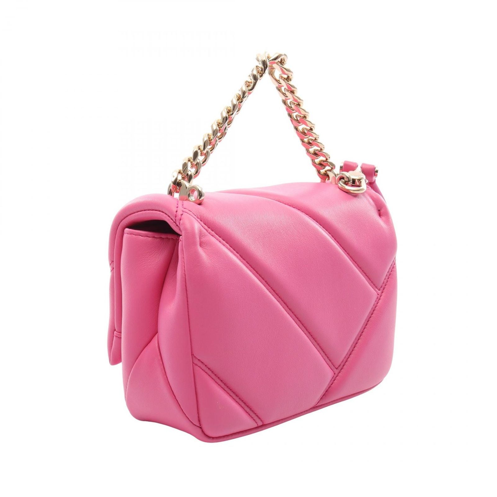 Bvlgari Serpenti Cabochon Mini 2-Way Pink Leather Shoulder Bag — view 2