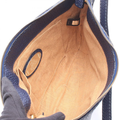 Fendi Shoulder Bag Selleria Navy Leather — view 3
