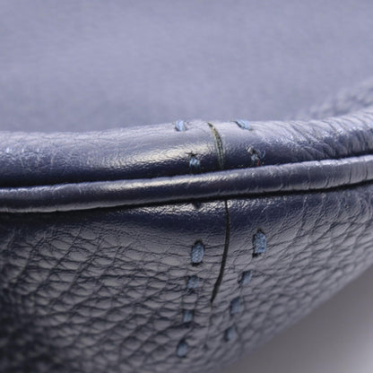 Fendi Shoulder Bag Selleria Navy Leather — view 6