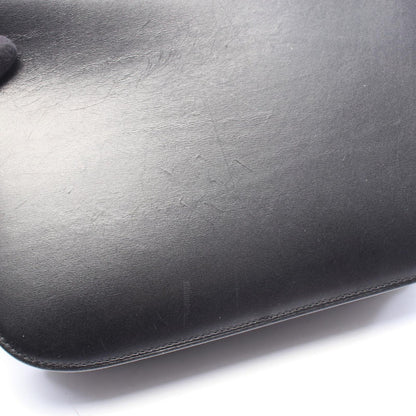 Celine Shoulder Bag Classic Box Black Leather — view 6